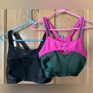 Bundle of two Nike Ultrabreathe Sports Bras size M